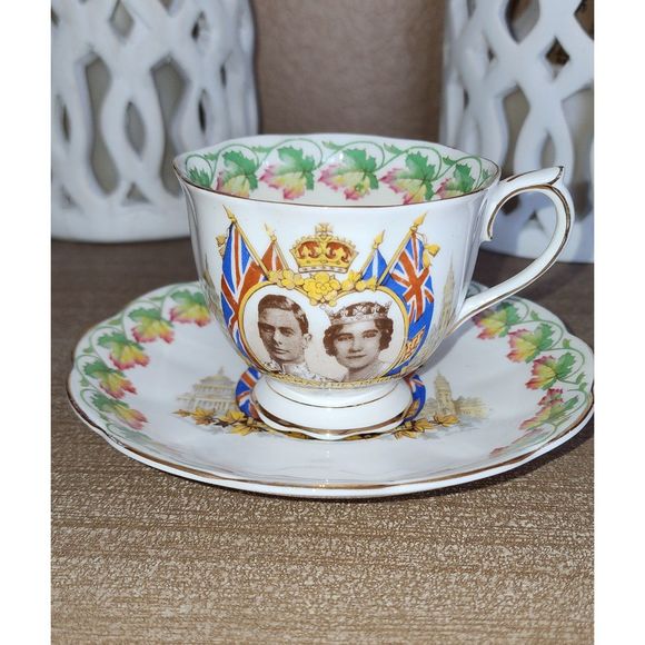 Other - Vintage Royal Albert Loyalty Cup & Saucer Commemorative Set